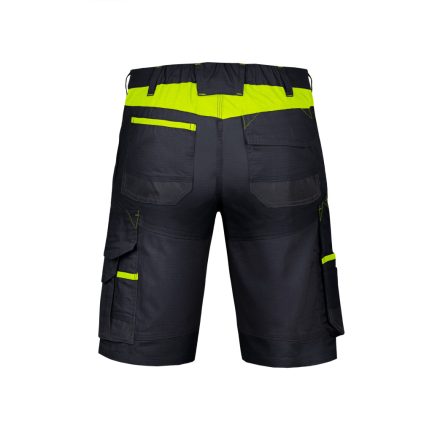 BARI Fekete-Neon RIPSTOP munkaruha rövidnadrág