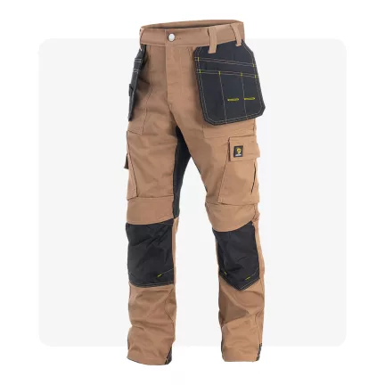 BUILDER khaki munkaruha derekas nadrág