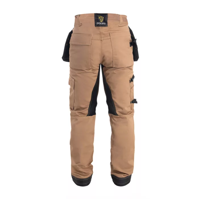 BUILDER khaki munkaruha derekas nadrág