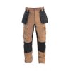 Builder khaki extra erős munkaruha derekas nadrág