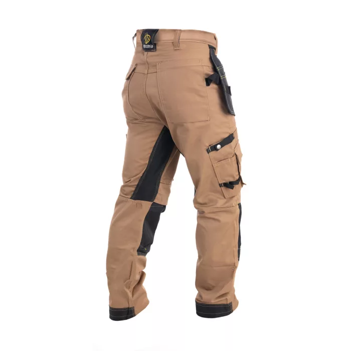 BUILDER khaki munkaruha derekas nadrág