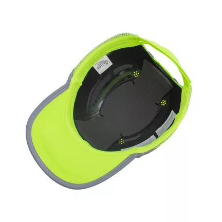 Ütődés elleni neon baseball sapka