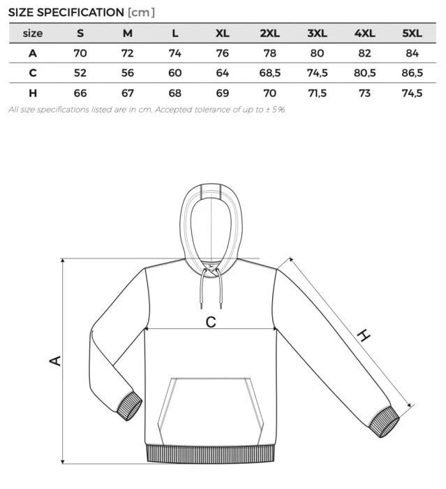MALFINI CAPE FEHÉR belebújós, kapucnis pulóver