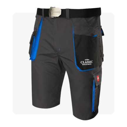 MaxClassic KÉK munkavédelmi rövidnadrág