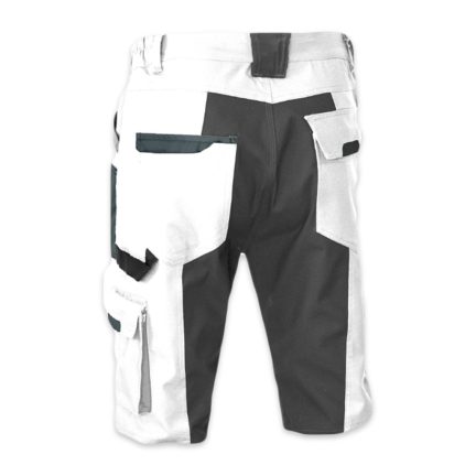 Classic Strech Fehér munkaruha rövidnadrág