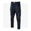 CLASSIC STRETCH SLIM navy kék munkaruha derekas nadrág