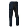 CLASSIC Stretch Slim Navy kék munkaruha derekas nadrág