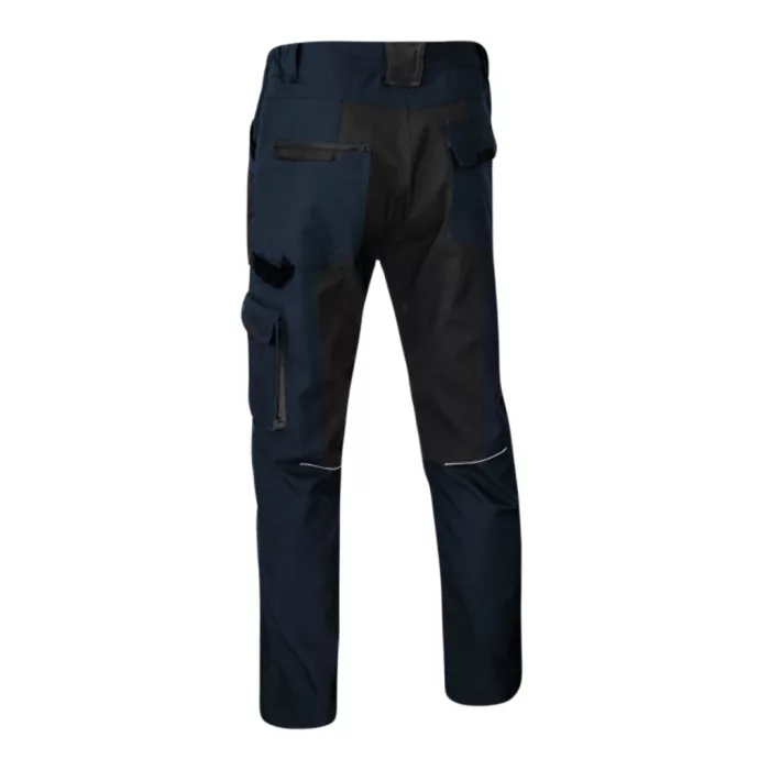 CLASSIC STRETCH SLIM navy kék munkaruha derekas nadrág