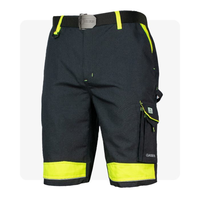 Classic NEON munkavédelmi rövidnadrág