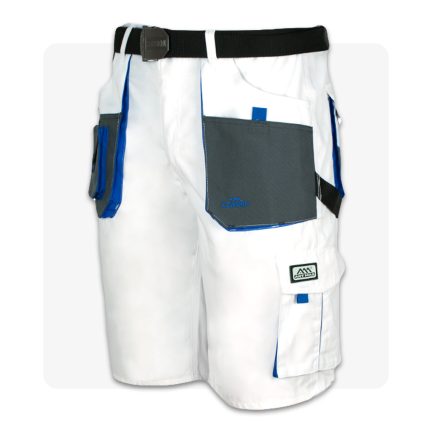 Classic FEHÉR munkavédelmi rövidnadrág