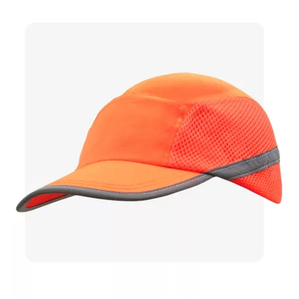 FLASH MESH láthatósági narancs, hálós baseball sapka