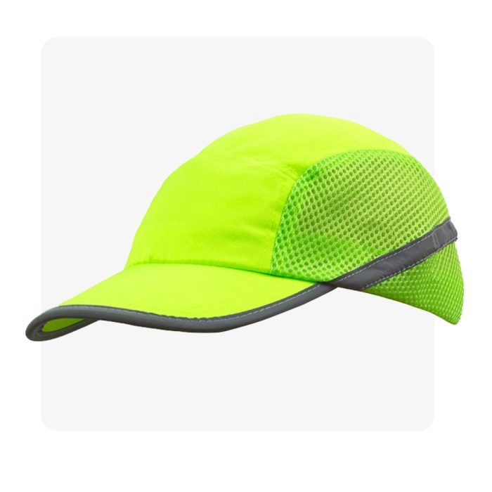 FLASH MESH láthatósági, hálós neon baseball sapka 