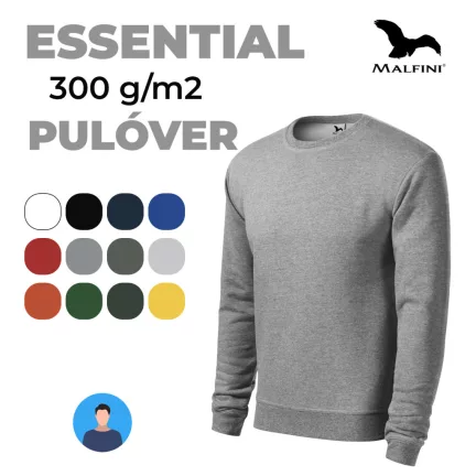 MALFINI ESSENTIAL belebújós pulóver