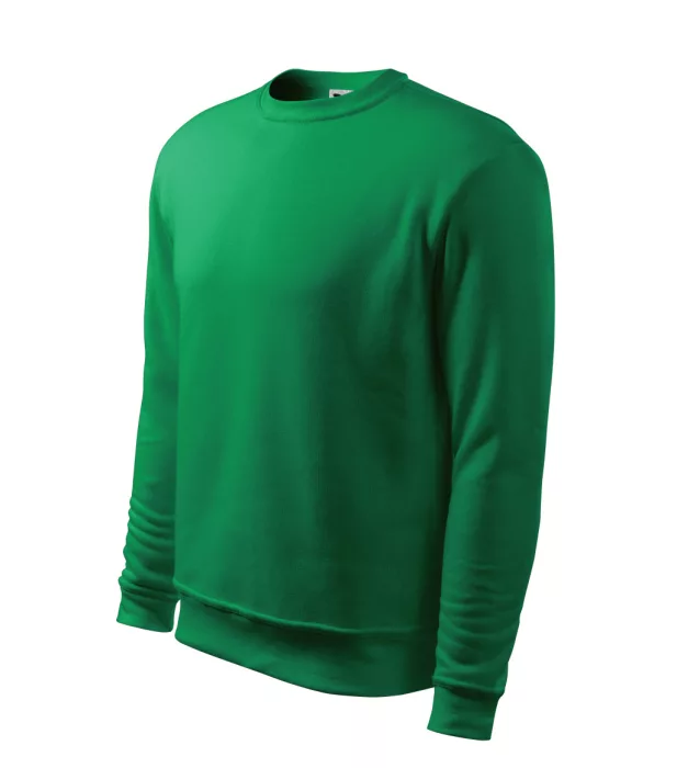 MALFINI ESSENTIAL FŰZÖLD belebújós pulóver