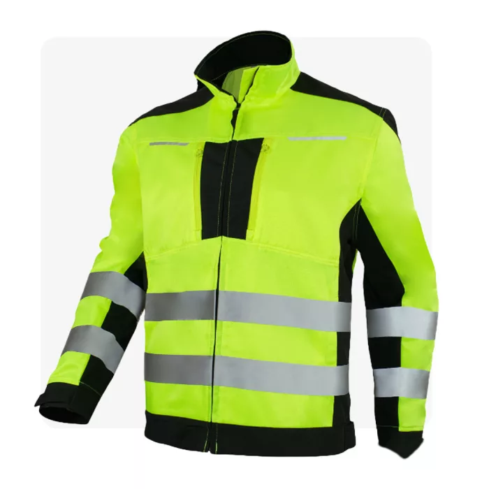 FLASH neon munkaruha kabát