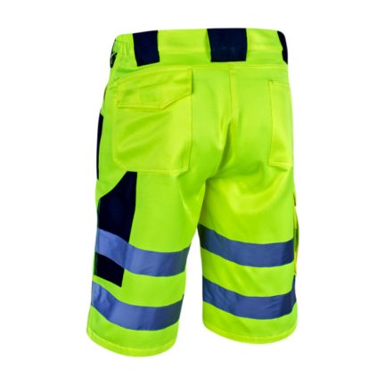 FLASH Láthatósági neon munkaruha rövidnadrág