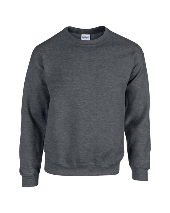 GILDAN GI18000 belebújós pulóver Dark heather