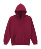GILDAN GI18500 belebújós kapucnis pulóver Garnet