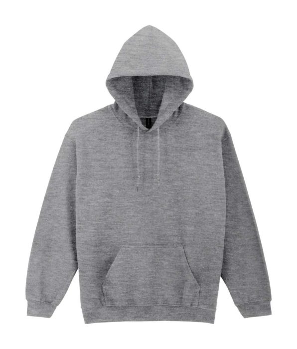 GILDAN GI18500 belebújós kapucnis pulóver Graphite Heather