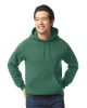 GILDAN GI18500 belebújós kapucnis pulóver Heather Sport Dark Green