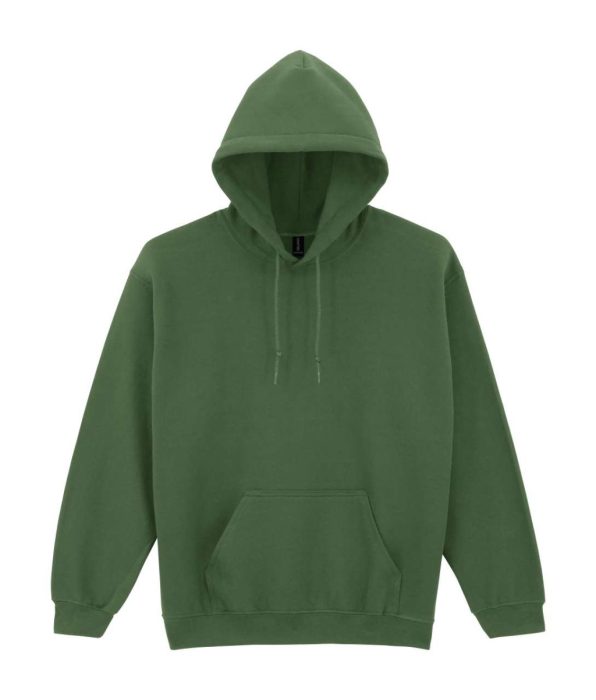 GILDAN GI18500 belebújós kapucnis pulóver Military Green 