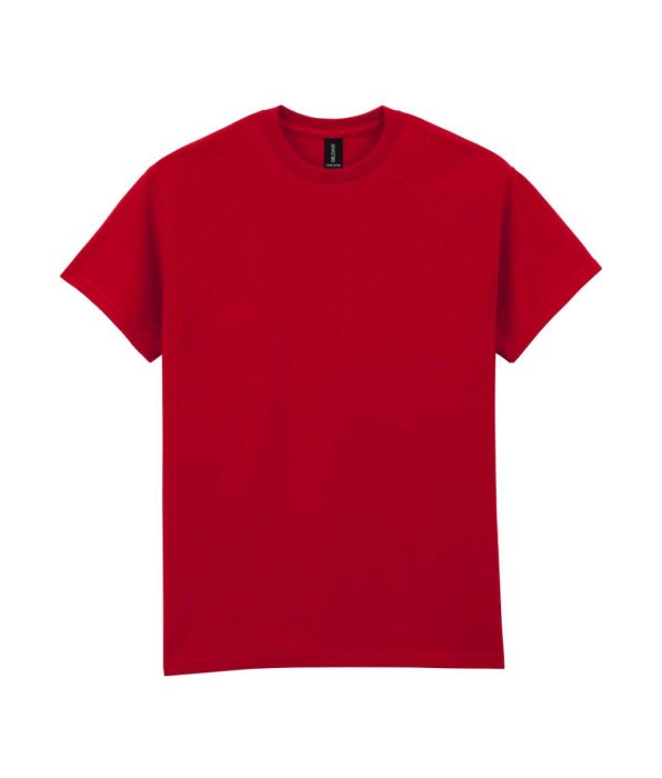 GILDAN GI2000 100 % pamut kerek nyakú póló Cherry Red