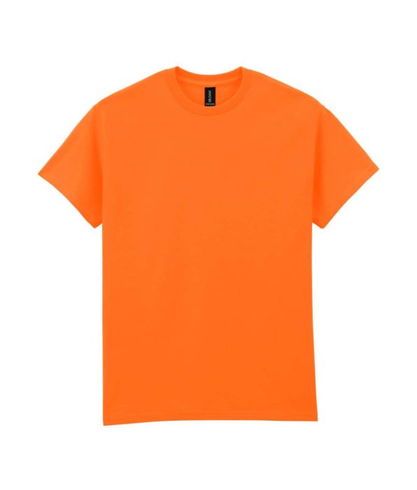 GILDAN GI2000 100 % pamut kerek nyakú póló S.Orange