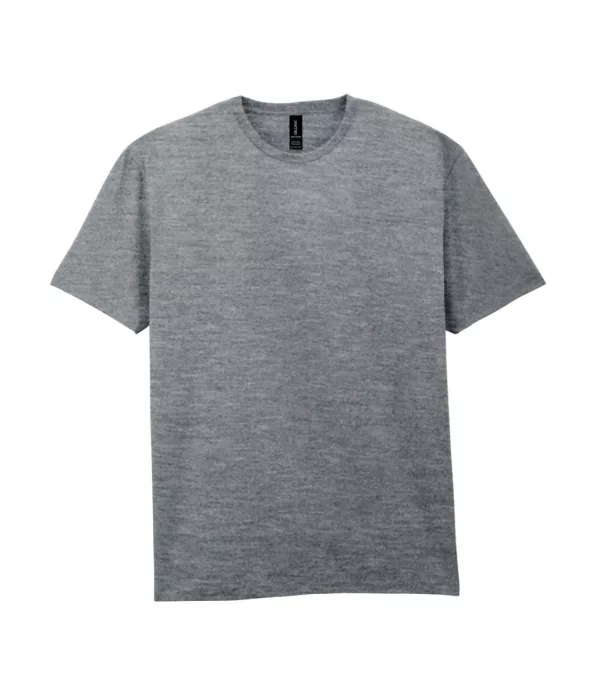 GILDAN GI3000 GRAPHITE HEATHER 50 % poliészter és 50% pamut kerek nyakú póló