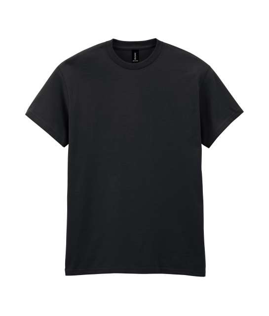 GILDAN GI5000 100 % pamut kerek nyakú póló Black