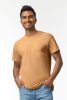 GILDAN GI5000 100 % pamut kerek nyakú póló Brown Savana