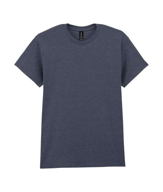 GILDAN GI5000 100 % pamut kerek nyakú póló Dark Heather
