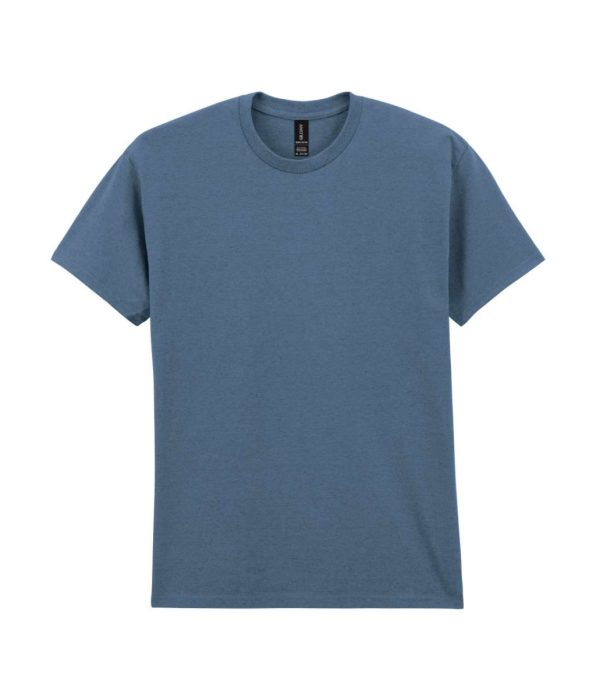 GILDAN GI5000 100 % pamut kerek nyakú póló Indigo Blue