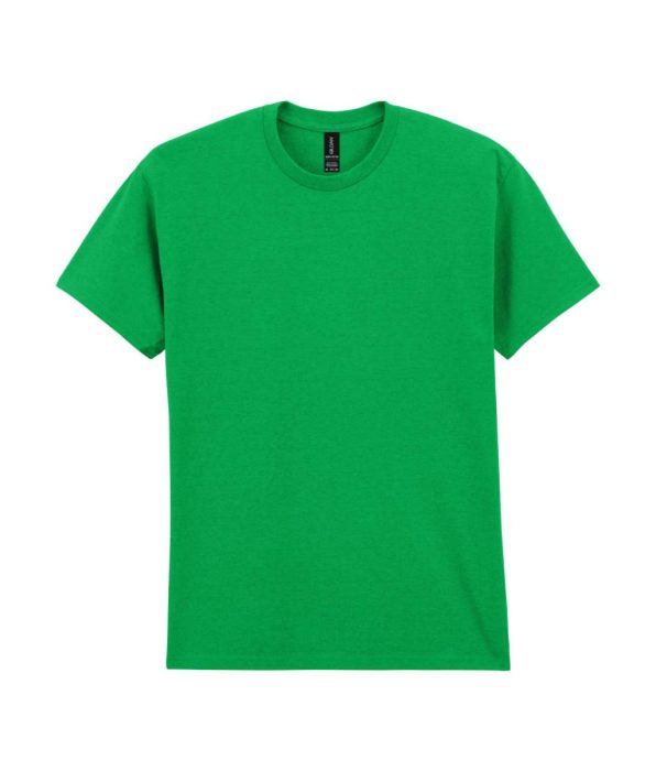 GILDAN GI5000 100 % pamut kerek nyakú póló Irish Green