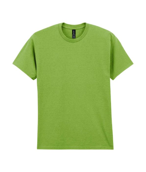 GILDAN GI5000 100 % pamut kerek nyakú póló Lime