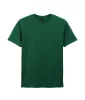 GILDAN GI64000 FAN DARK GREEN 100 % pamut kerek nyakú póló