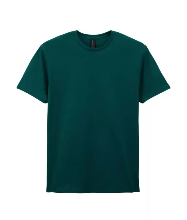 GILDAN GI64000 FAN MARINE GREEN 100 % pamut kerek nyakú póló