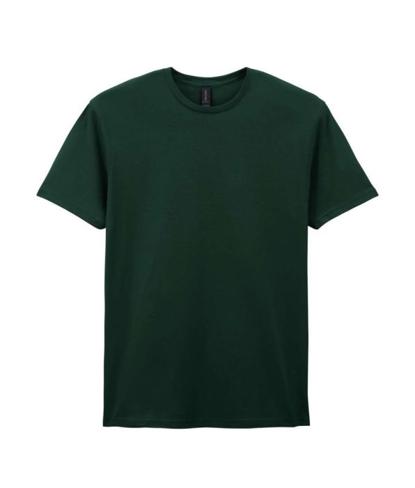 GILDAN GI64000 100 % pamut kerek nyakú póló Forest Green