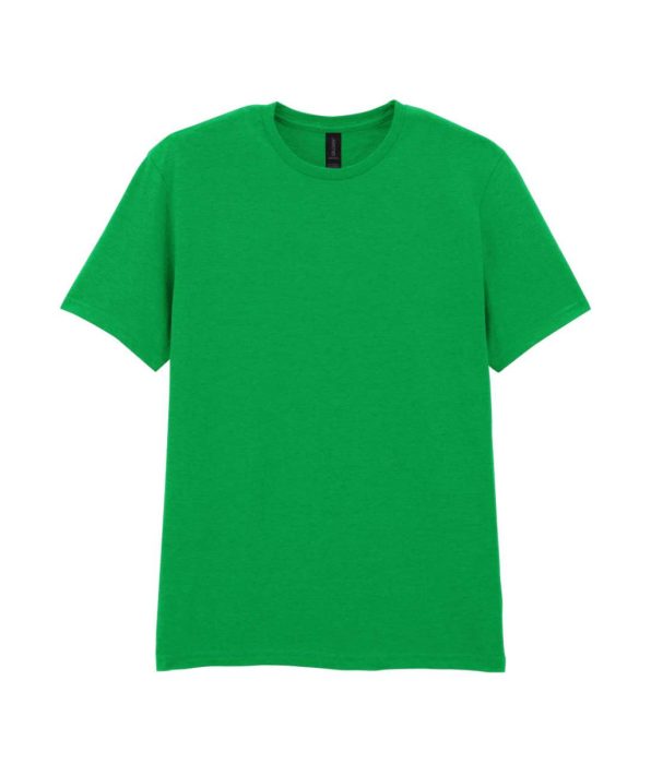 GILDAN GI64000 100 % pamut kerek nyakú póló Irish Green