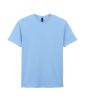 GILDAN GI64000 100 % pamut kerek nyakú póló Light Blue