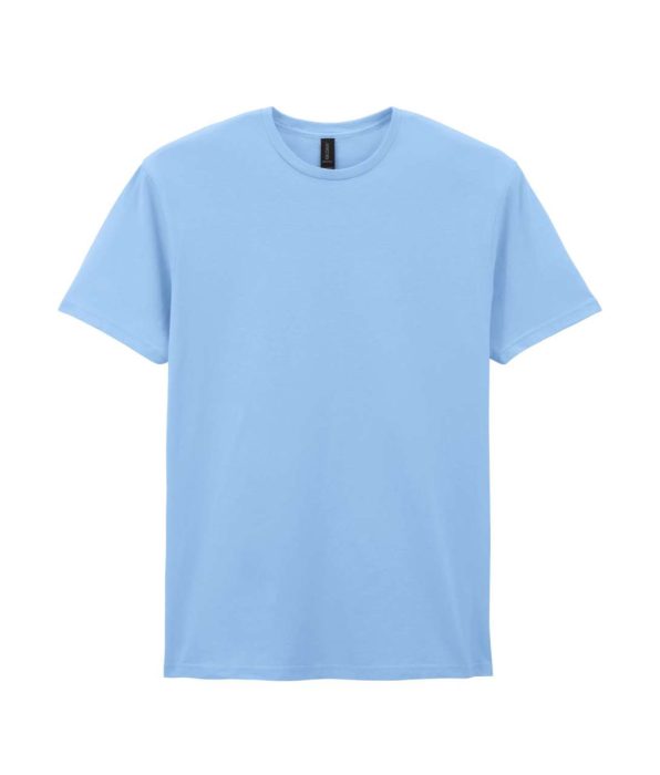 GILDAN GI64000 100 % pamut kerek nyakú póló Light Blue