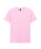 GILDAN GI64000 100 % pamut kerek nyakú póló Light Pink