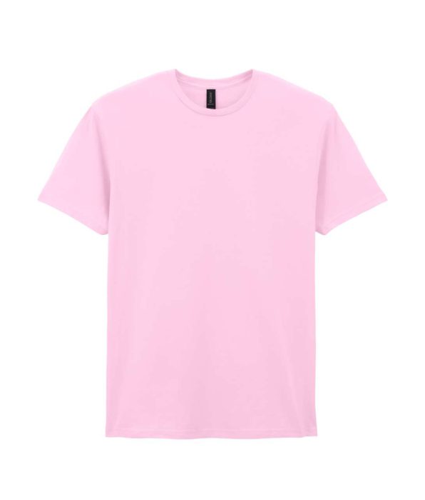 GILDAN GI64000 100 % pamut kerek nyakú póló Light Pink