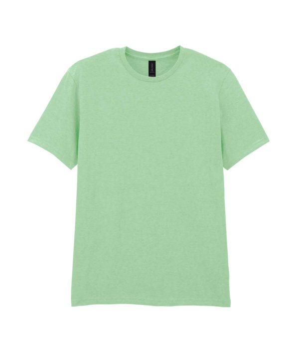 GILDAN GI64000 100 % pamut kerek nyakú póló Mint Green