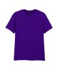 GILDAN GI64000 100 % pamut kerek nyakú póló Purple