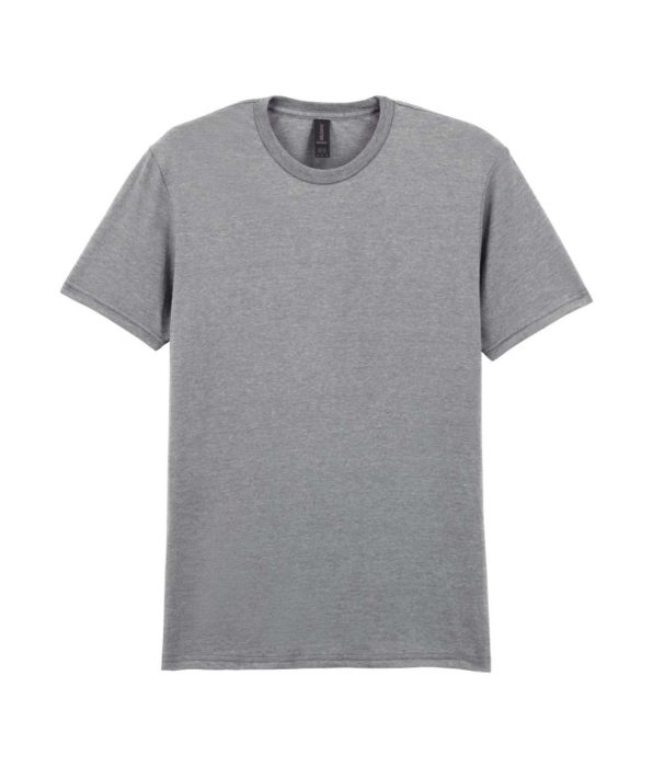 GILDAN GI64000 100 % pamut kerek nyakú póló RS Sport Grey