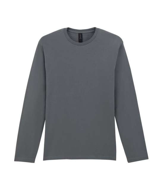 GILDAN GI64400 100 % pamut hosszú ujjú póló Charcoal