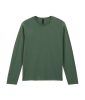 GILDAN GI64400 100 % pamut hosszú ujjú póló Military Green 