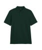 GILDAN GI64800 100 % pamut galléros póló Forest Green
