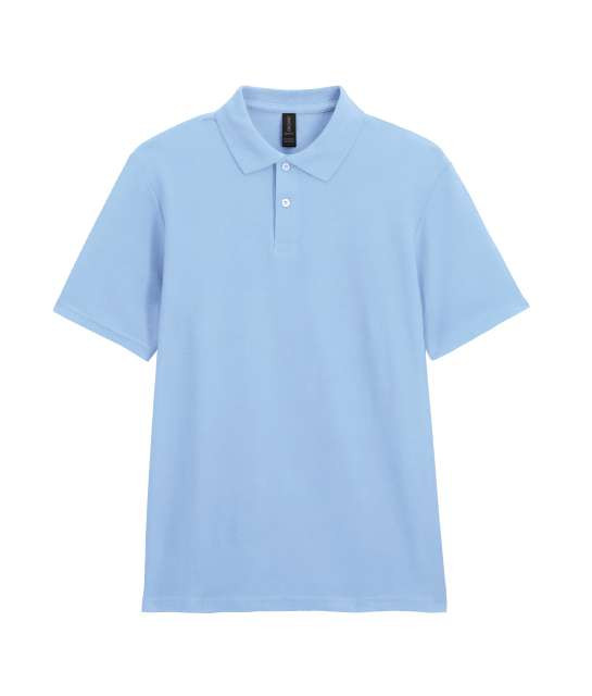 GILDAN GI64800 100 % pamut galléros póló Light Blue