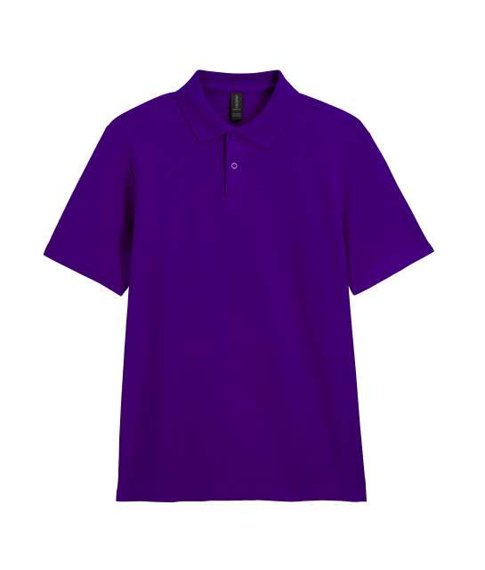 GILDAN GI64800 100 % pamut galléros póló Purple